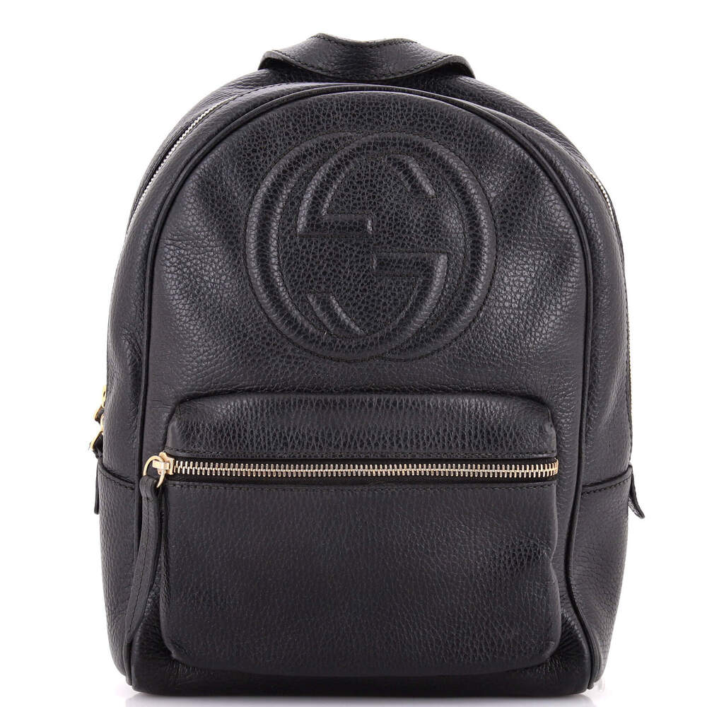 Gucci Soho Chain Backpack Leather